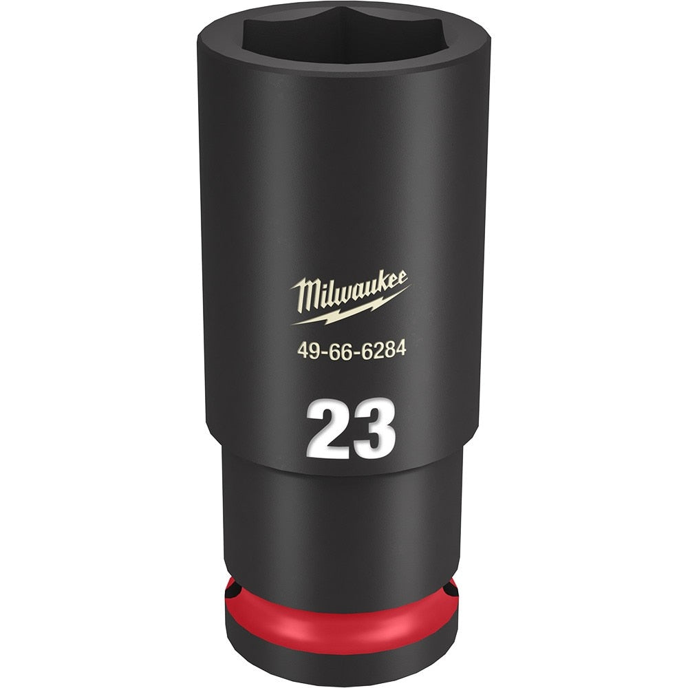 Milwaukee 49-66-6284 SHOCKWAVE Impact Duty™ 1/2"Drive 23MM Deep 6 Point Socket