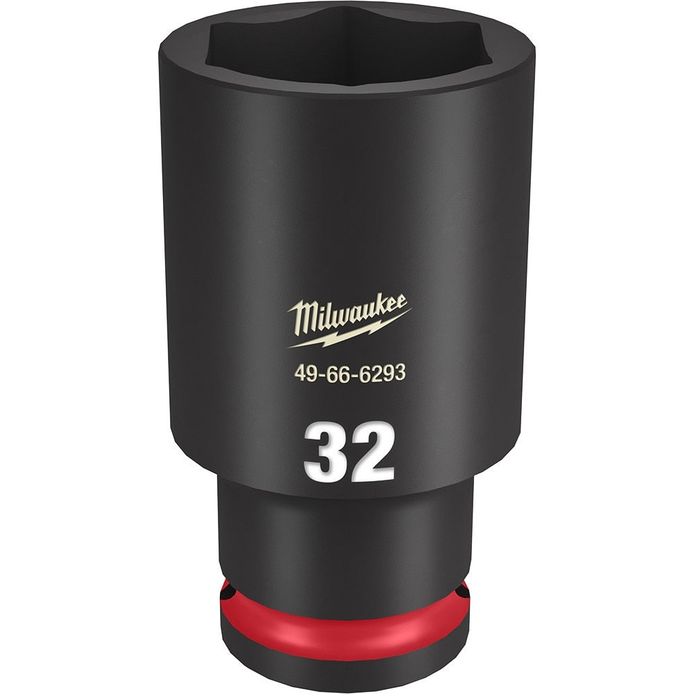 Milwaukee 49-66-6293 SHOCKWAVE Impact Duty™ 1/2"Drive 32MM Deep 6 Point Socket