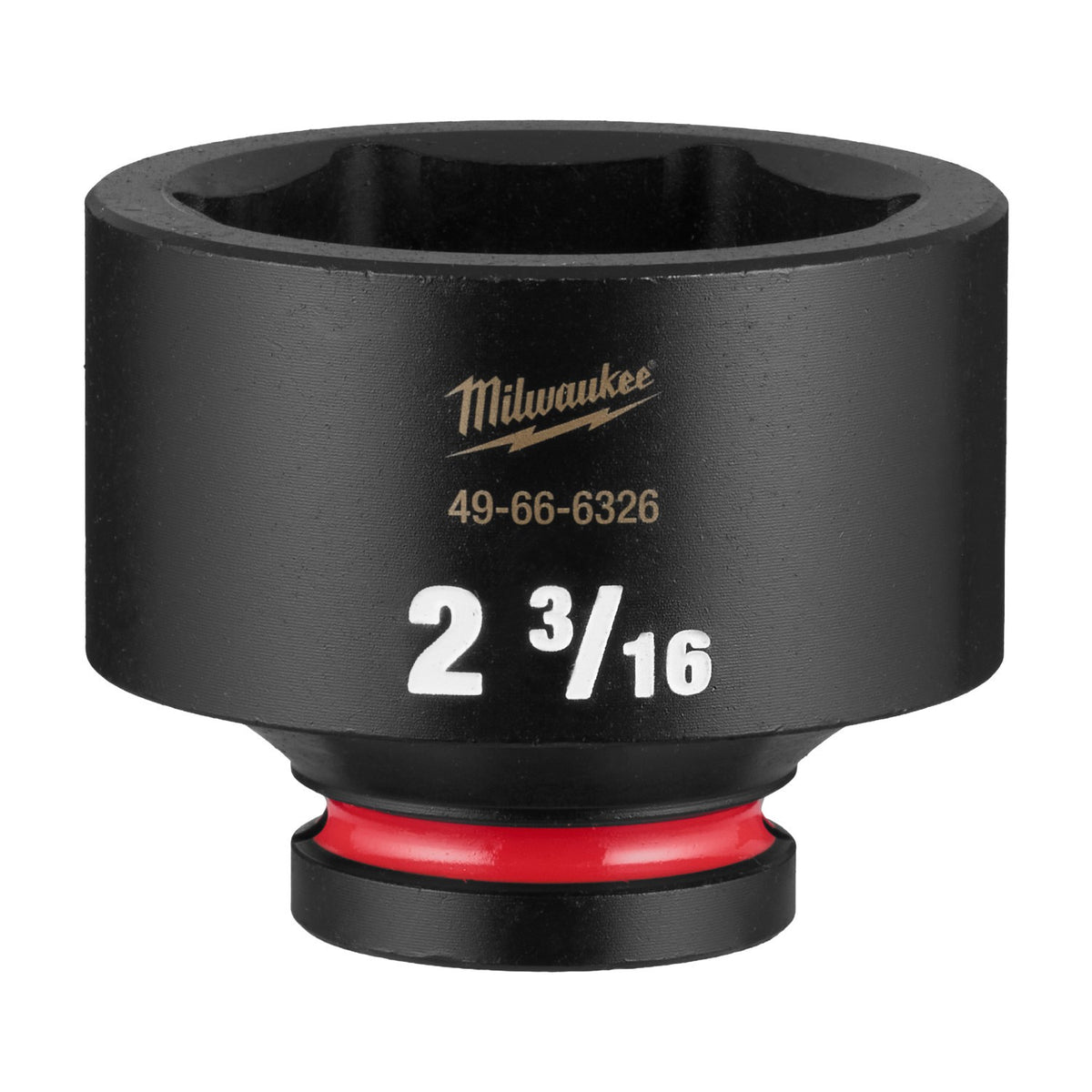 Milwaukee 49-66-6326 Shockwave 3/4" Drive 2-3/16" Standard 6-Point Impact Socket