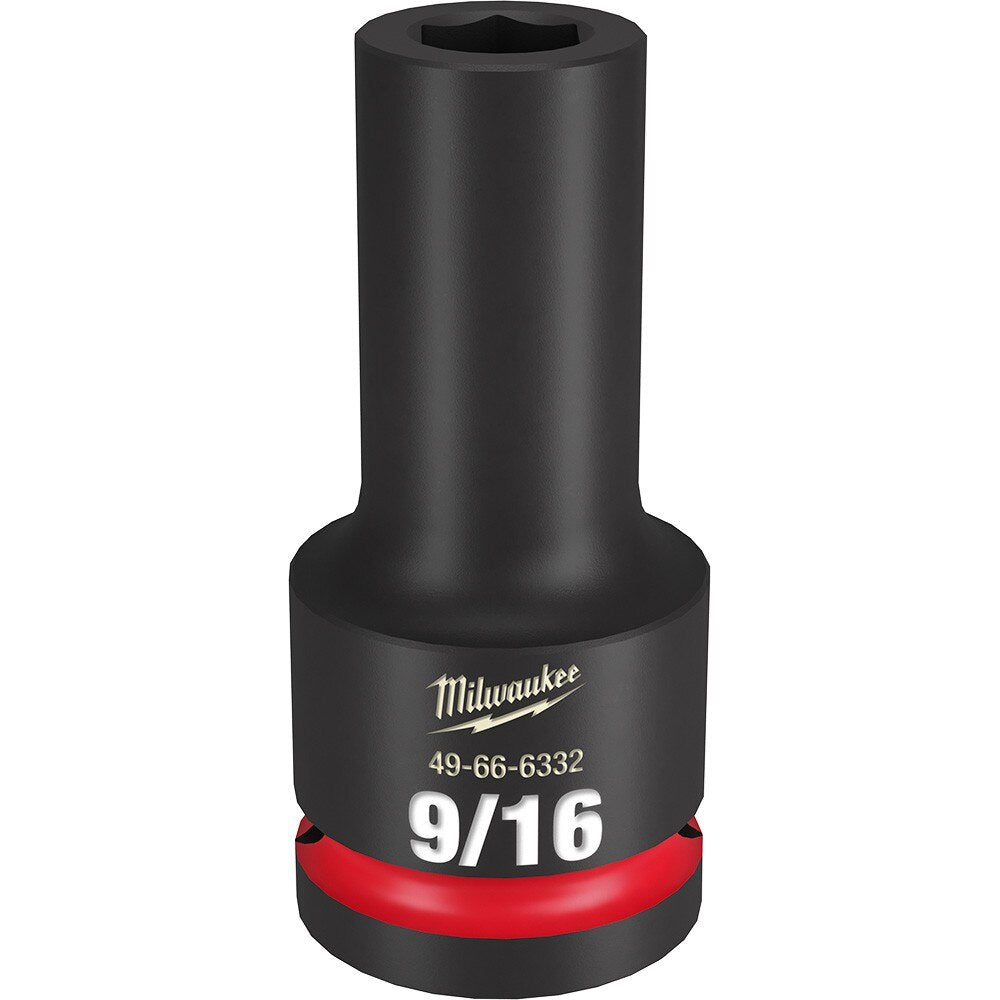 Milwaukee 49-66-6332 SHOCKWAVE Impact Duty™ 3/4"Drive 9/16" Deep 6 Point Socket