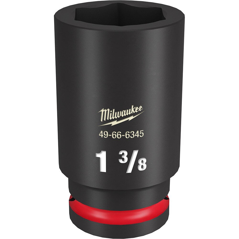 Milwaukee 49-66-6345 SHOCKWAVE Impact Duty™ 3/4"Drive 1-3/8" Deep 6 Point Socket