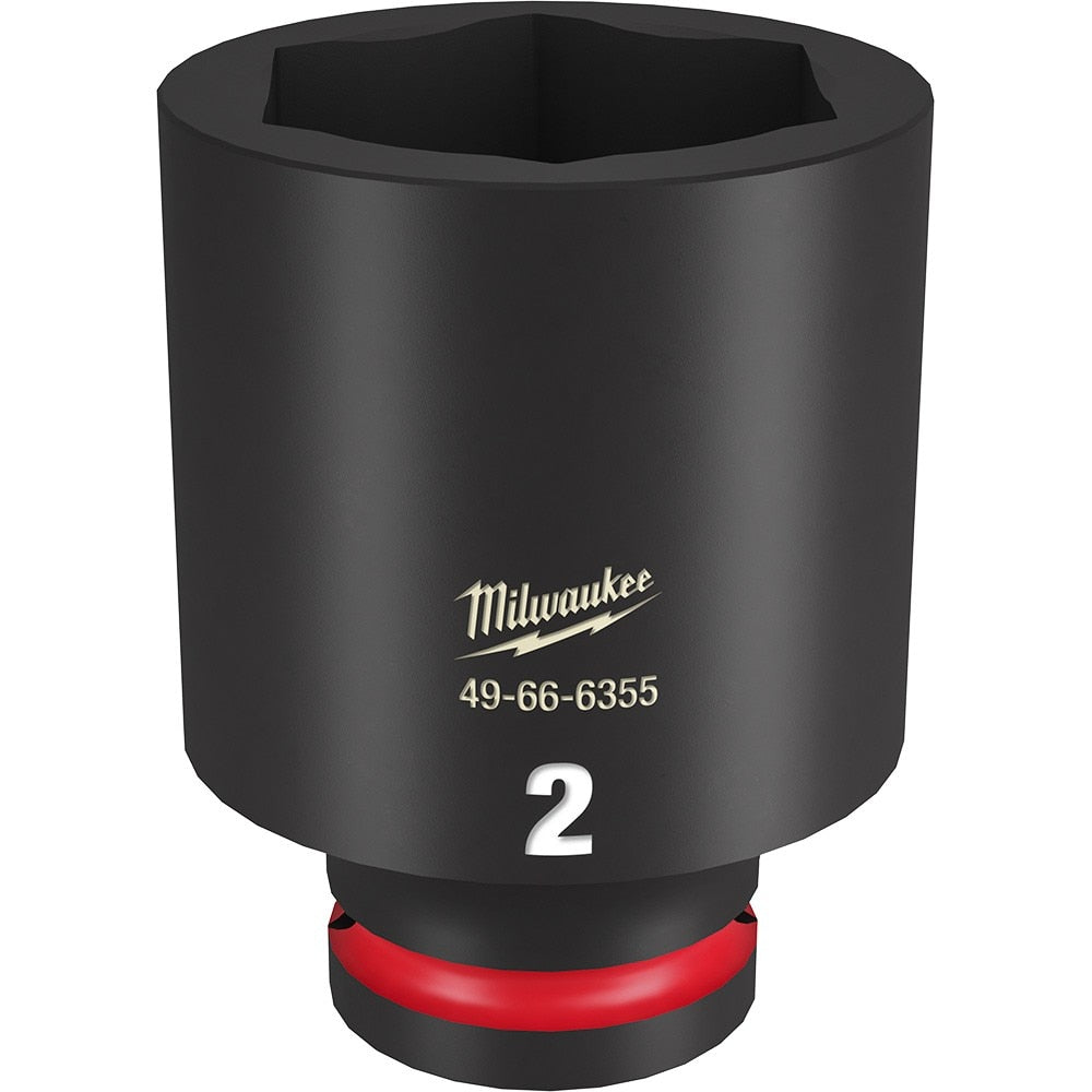 Milwaukee 49-66-6355 SHOCKWAVE Impact Duty™ 3/4"Drive 2" Deep 6 Point Socket