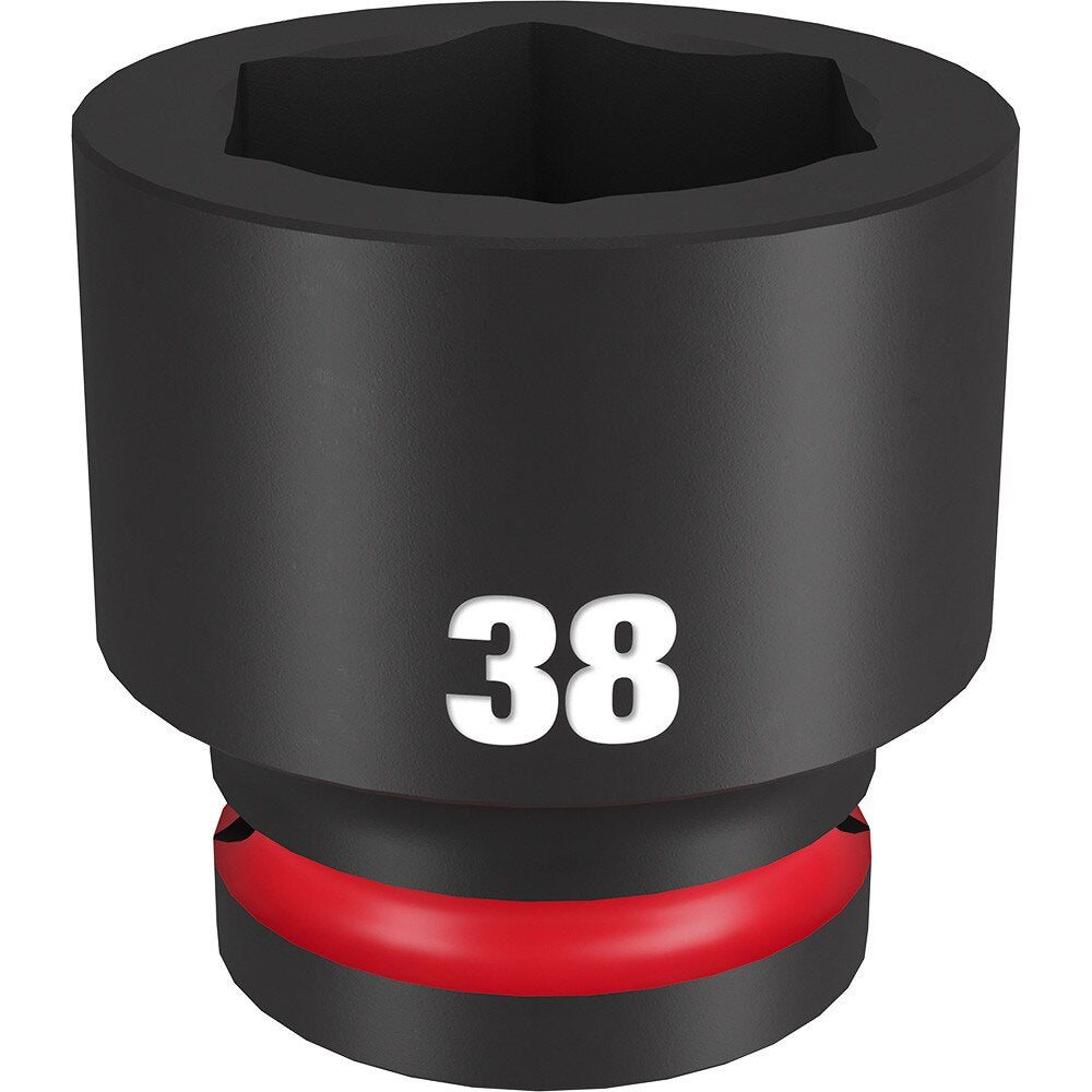 Milwaukee 49-66-6376 SHOCKWAVE Impact Duty™ 3/4"Drive 38MM Standard 6 Point Socket