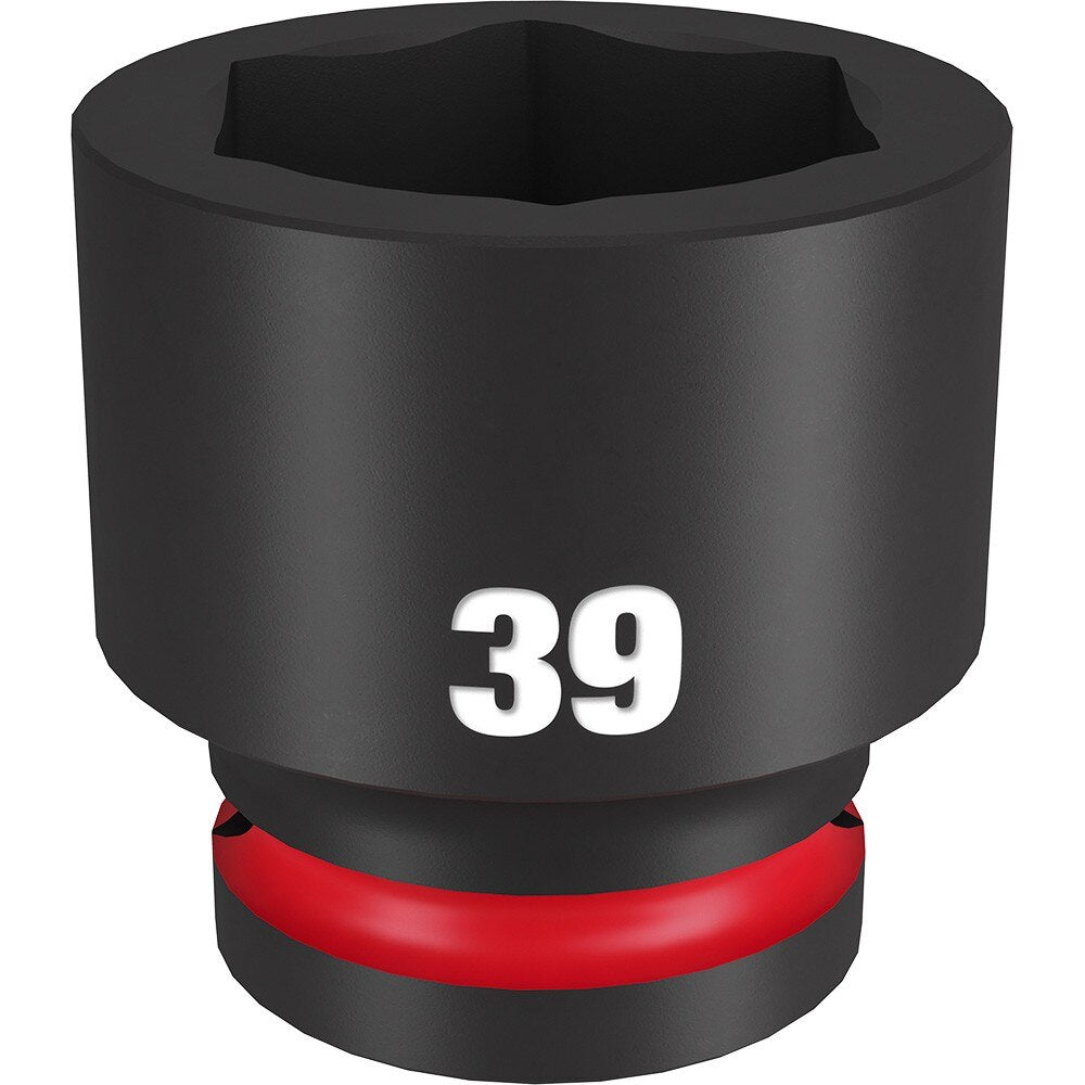 Milwaukee 49-66-6377 SHOCKWAVE Impact Duty™ 3/4"Drive 39MM Standard 6 Point Socket