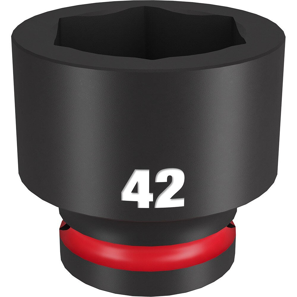 Milwaukee 49-66-6380 SHOCKWAVE Impact Duty™ 3/4"Drive 42MM Standard 6 Point Socket
