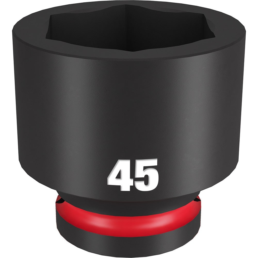 Milwaukee 49-66-6383 SHOCKWAVE Impact Duty™ 3/4"Drive 45MM Standard 6 Point Socket