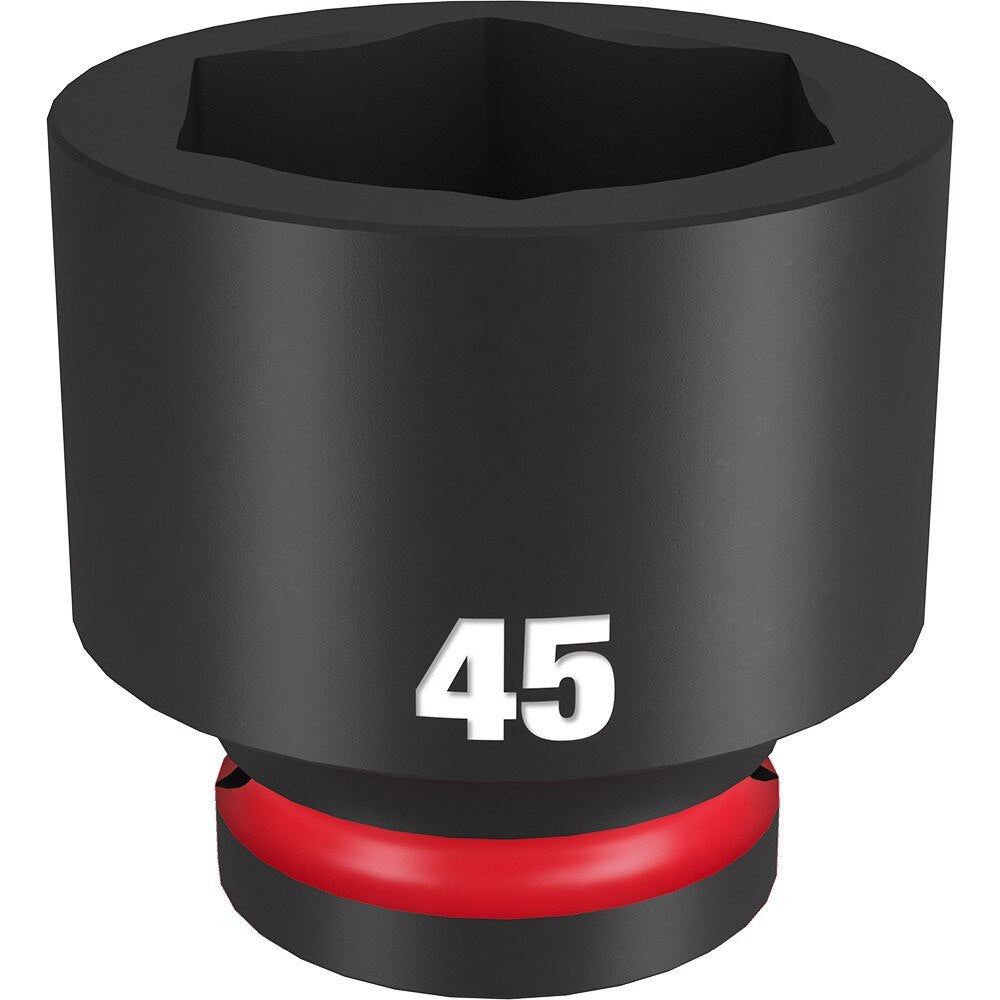 Milwaukee 49-66-6383 SHOCKWAVE Impact Duty™ 3/4"Drive 45MM Standard 6 Point Socket