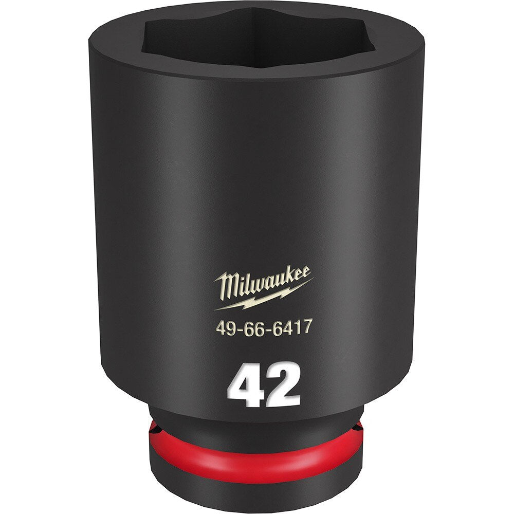 Milwaukee 49-66-6417 SHOCKWAVE Impact Duty™ 3/4"Drive 42MM Deep 6 Point Socket