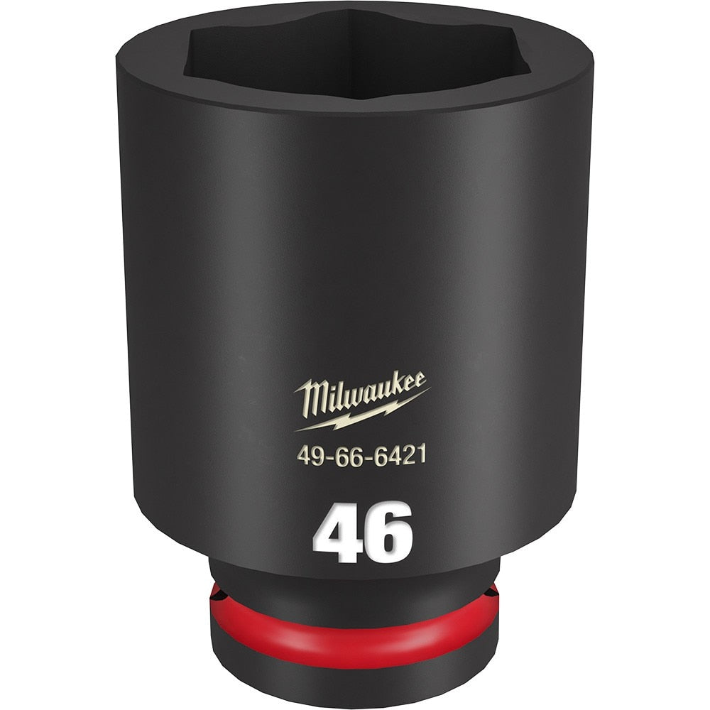 Milwaukee 49-66-6421 SHOCKWAVE Impact Duty™ 3/4"Drive 46MM Deep 6 Point Socket