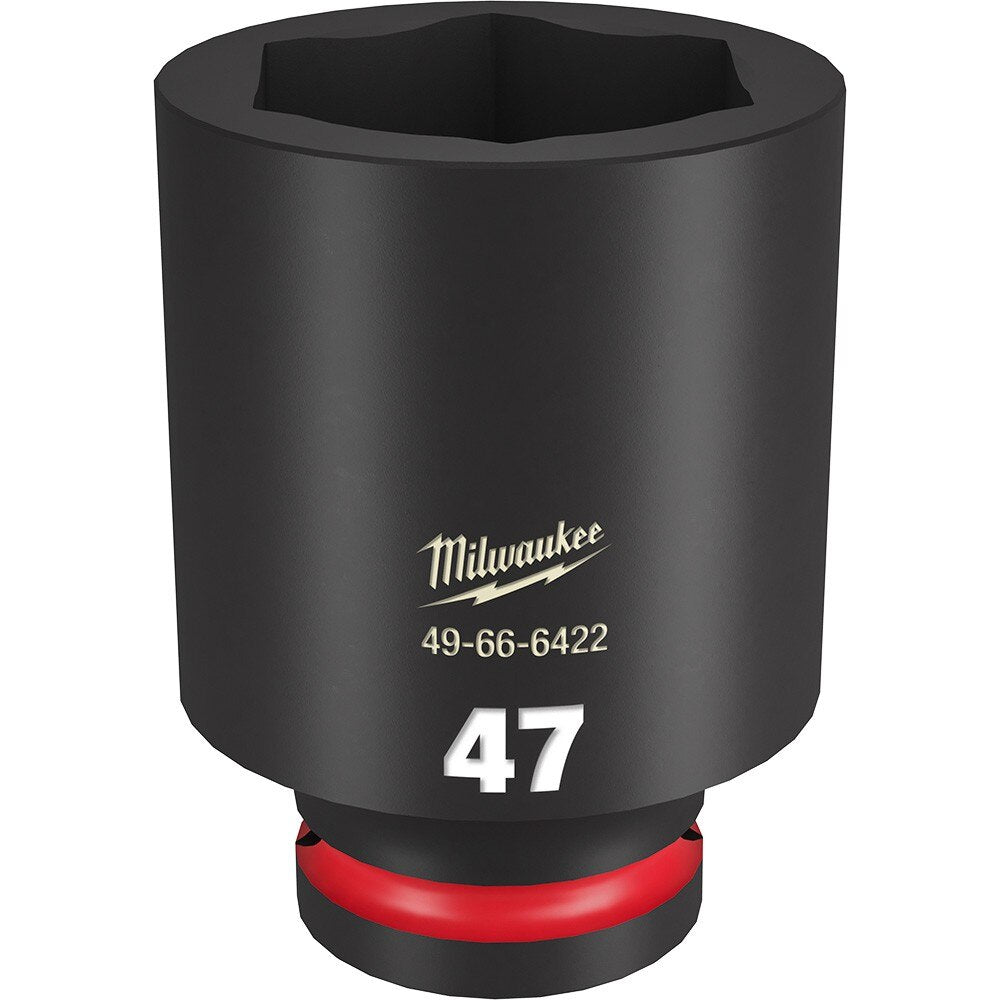 Milwaukee 49-66-6422 SHOCKWAVE Impact Duty™ 3/4"Drive 47MM Deep 6 Point Socket