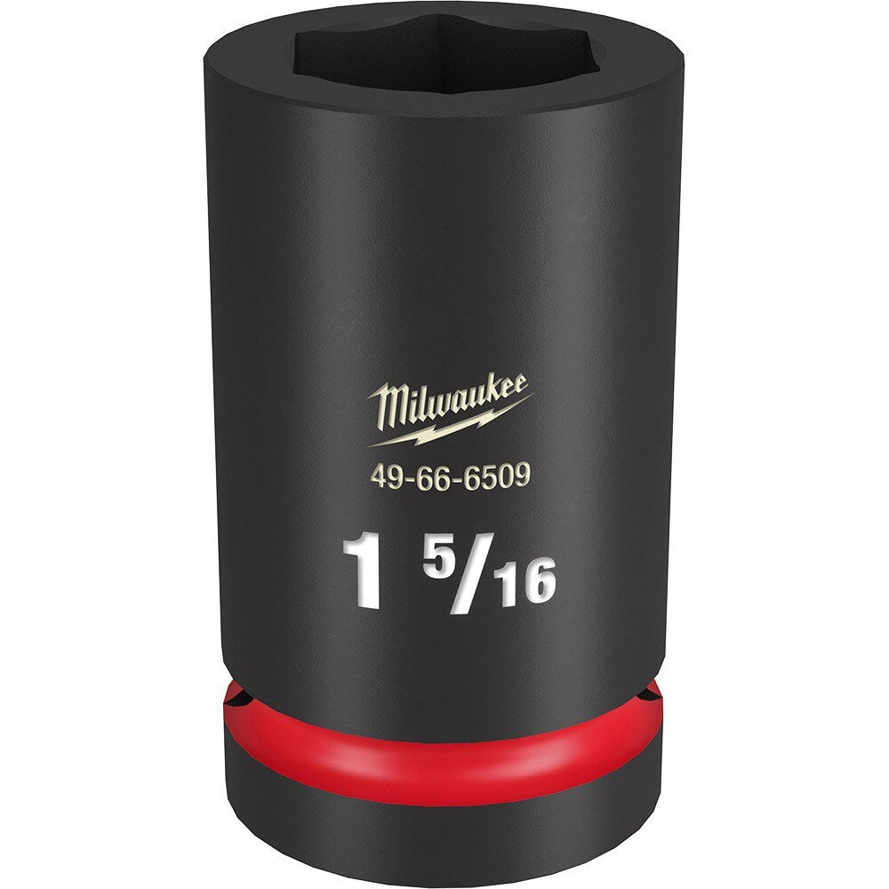 Milwaukee 49-66-6509 SHOCKWAVE Impact Duty™ 1"Drive 1-5/16" Deep 6 Point Socket