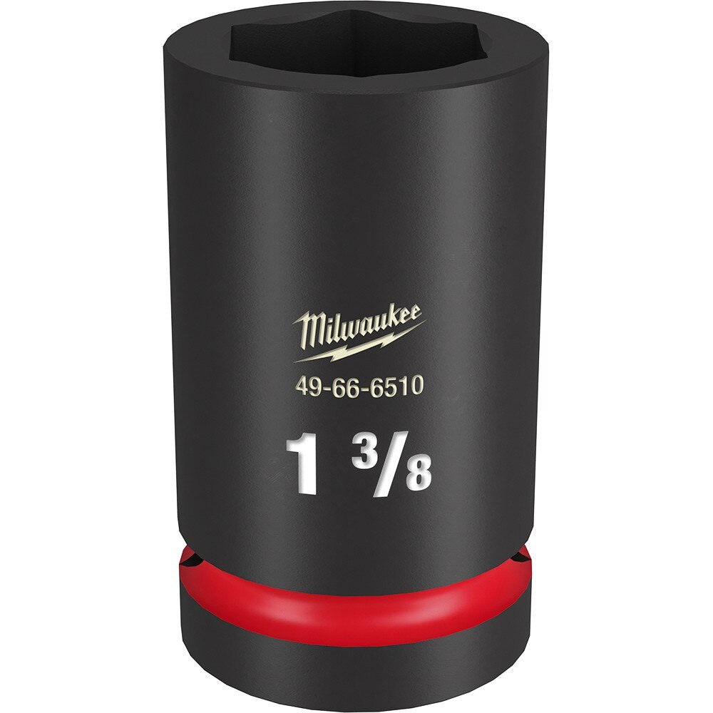 Milwaukee 49-66-6510 SHOCKWAVE Impact Duty™ 1"Drive 1-3/8" Deep 6 Point Socket