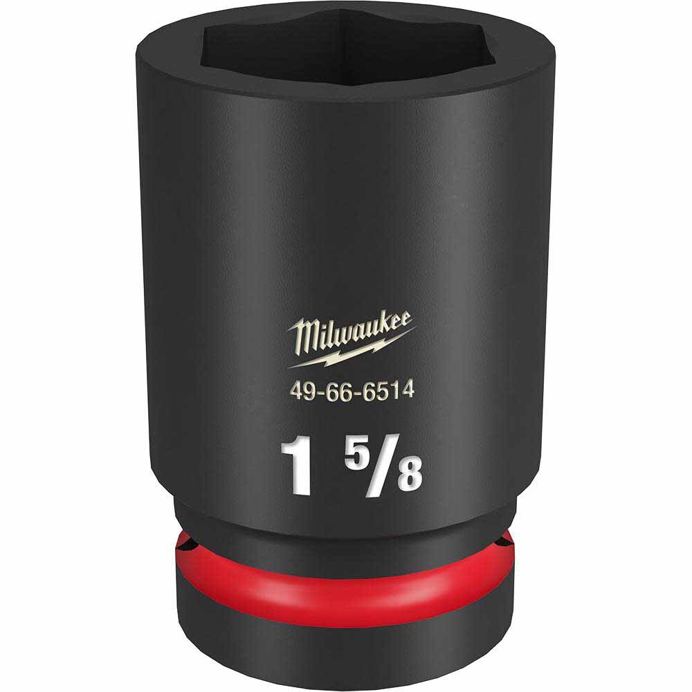 Milwaukee 49-66-6514 SHOCKWAVE Impact Duty™ 1"Drive 1-5/8" Deep 6 Point Socket
