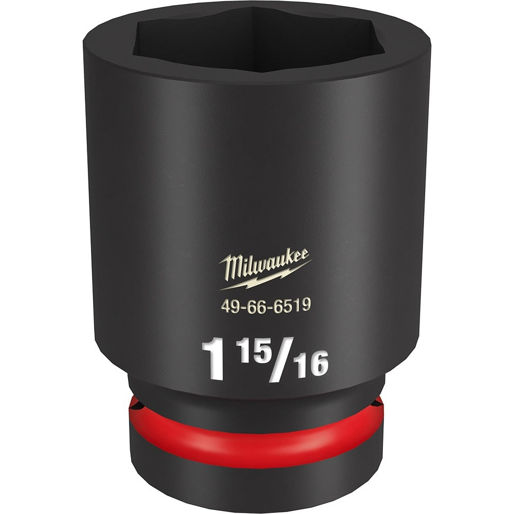 Milwaukee 49-66-6519 SHOCKWAVE Impact Duty™ 1"Drive 1-15/16" Deep 6 Point Socket