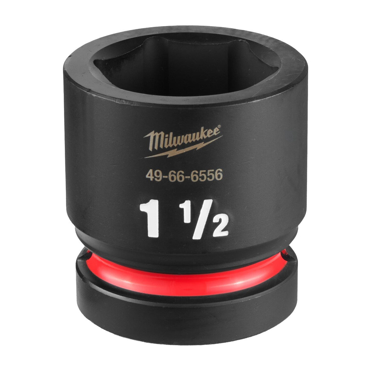 Milwaukee 49-66-6556 SHOCKWAVE Impact Duty 1" Drive 1-1/2" Standard 6 Point Impact Socket