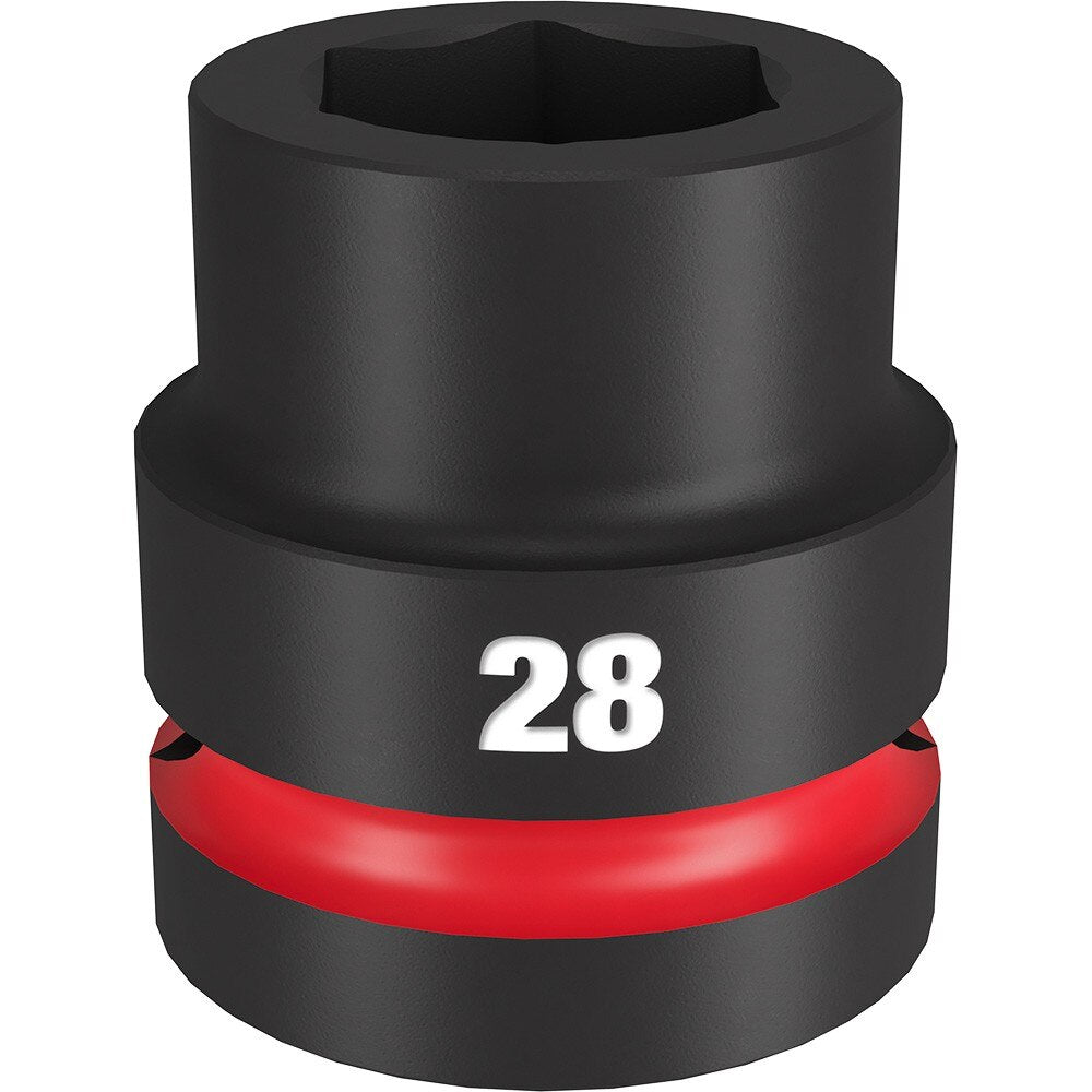 Milwaukee 49-66-6593 SHOCKWAVE Impact Duty™ 1"Drive 28MM Standard 6 Point Socket