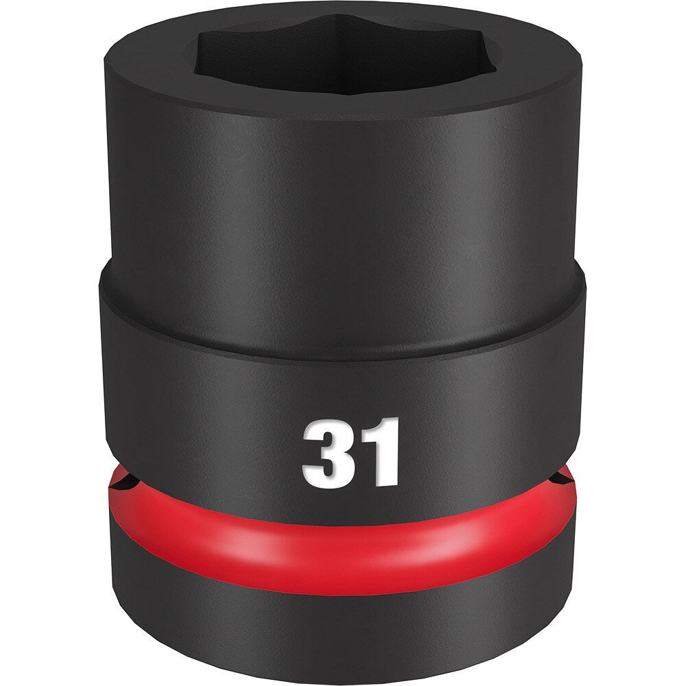 Milwaukee 49-66-6596 SHOCKWAVE Impact Duty™ 1"Drive 31MM Standard 6 Point Socket