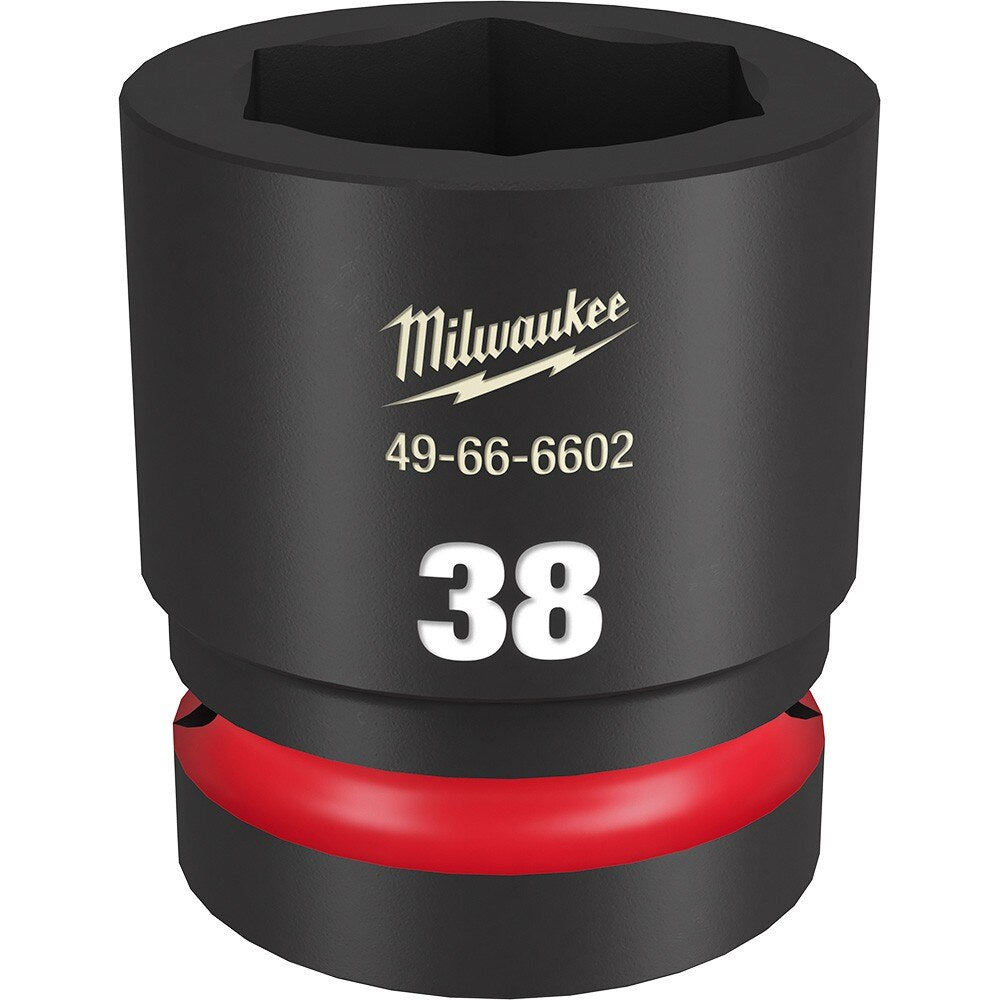 Milwaukee 49-66-6602 SHOCKWAVE Impact Duty™ 1"Drive 38MM Standard 6 Point Socket