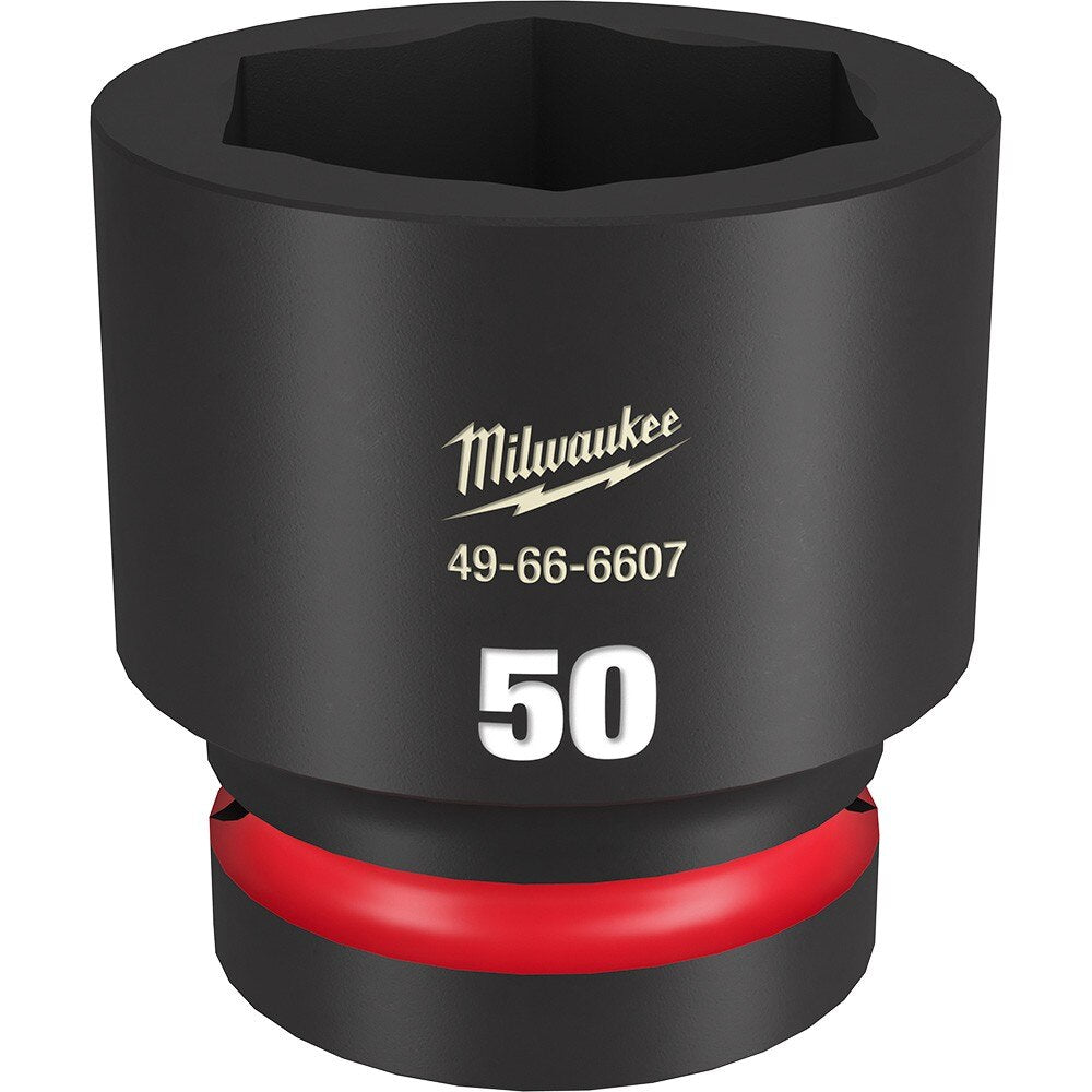 Milwaukee 49-66-6607 SHOCKWAVE Impact Duty™ 1"Drive 50MM Standard 6 Point Socket