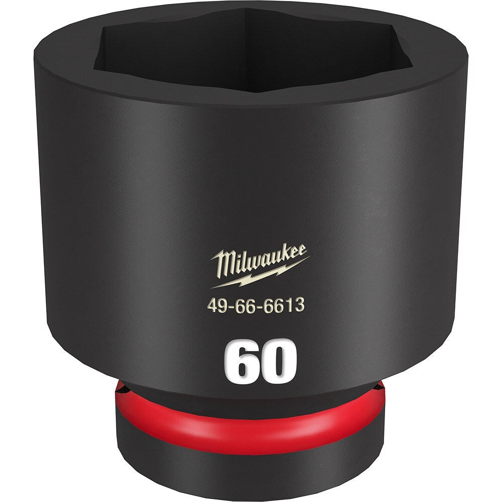 Milwaukee 49-66-6613 SHOCKWAVE Impact Duty™ 1"Drive 60MM Standard 6 Point Socket