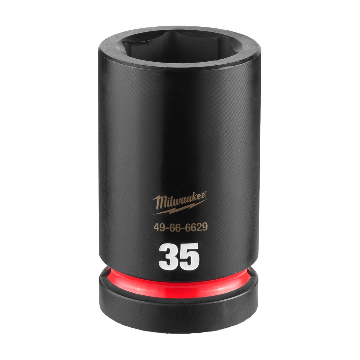 Milwaukee 49-66-6629 SHOCKWAVE Impact Duty 1" Drive 35 mm Deep 6 Point Impact Socket