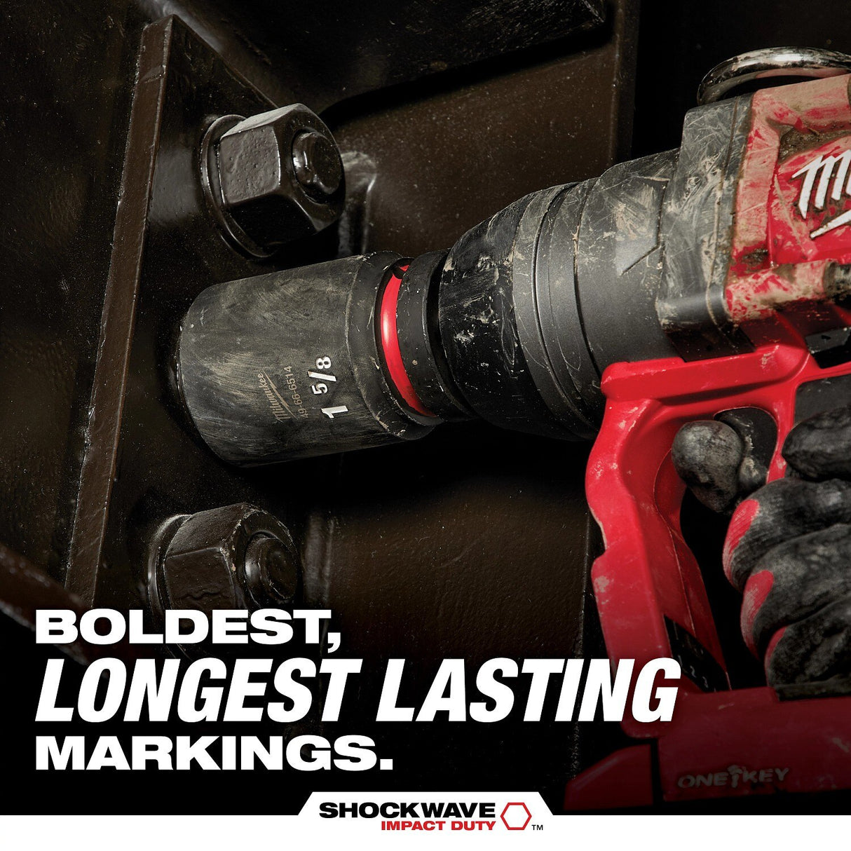 Milwaukee 49-66-6642 SHOCKWAVE Impact Duty 1" Drive 60 mm Deep 6 Point Impact Socket - 2