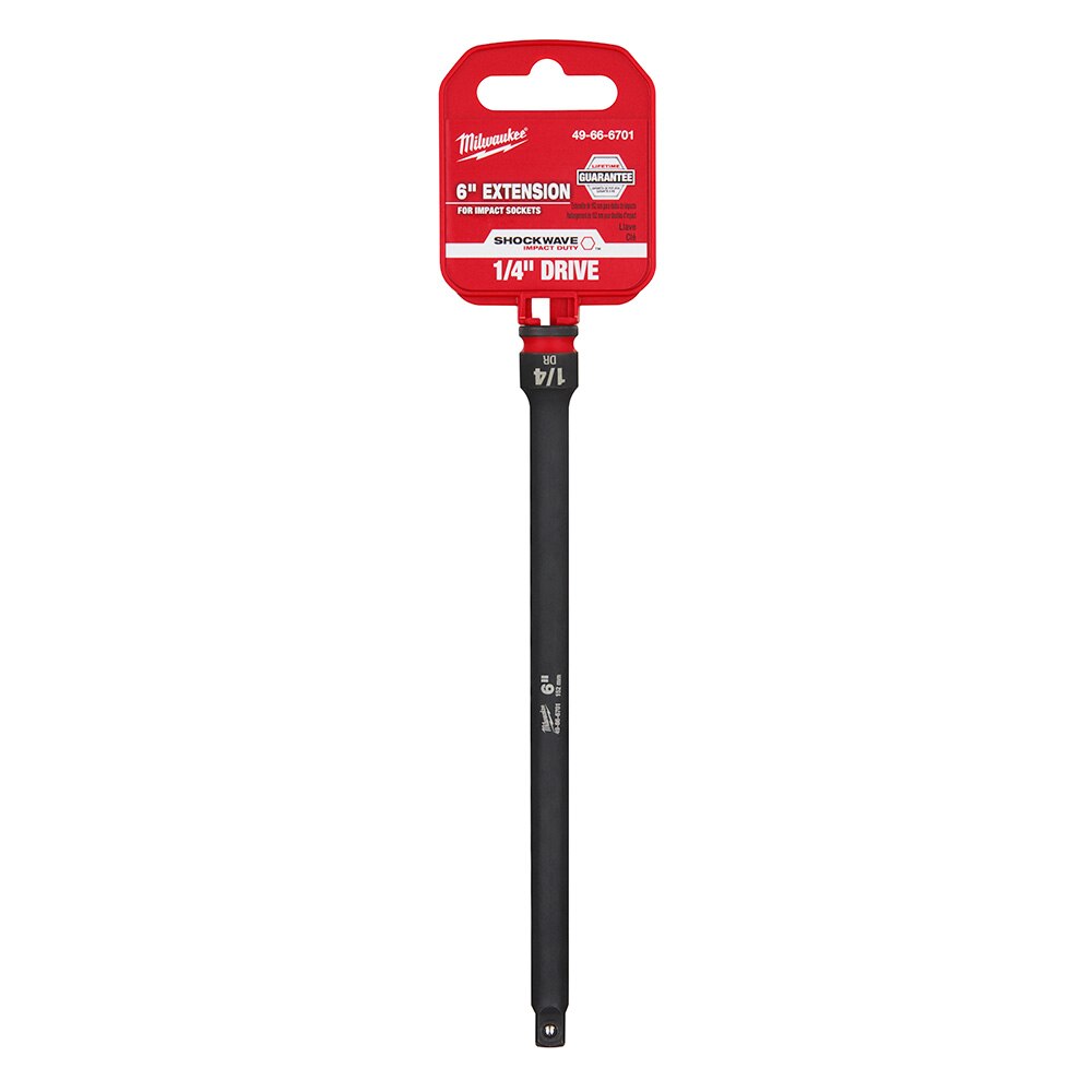 Milwaukee 49-66-6701 SHOCKWAVE Impact Duty™ 1/4" Drive 6" Extension
