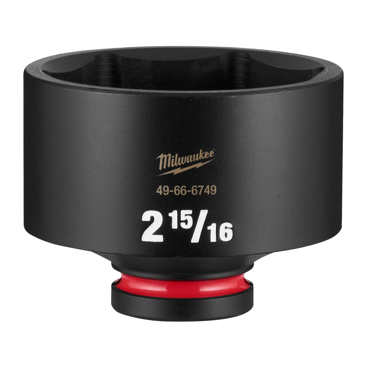 Milwaukee 49-66-6749 Shockwave 3/4" Drive 2-15/16" Standard 6 Point Impact Duty Socket