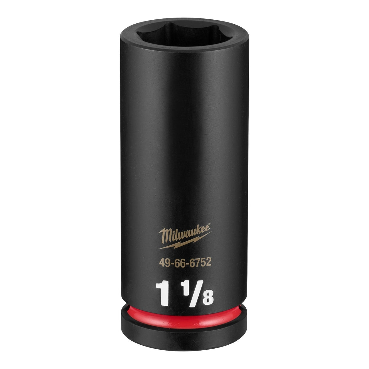 Milwaukee 49-66-6752 3/4" Drive 1-1/8" X-Deep 6 Point Impact Duty Socket