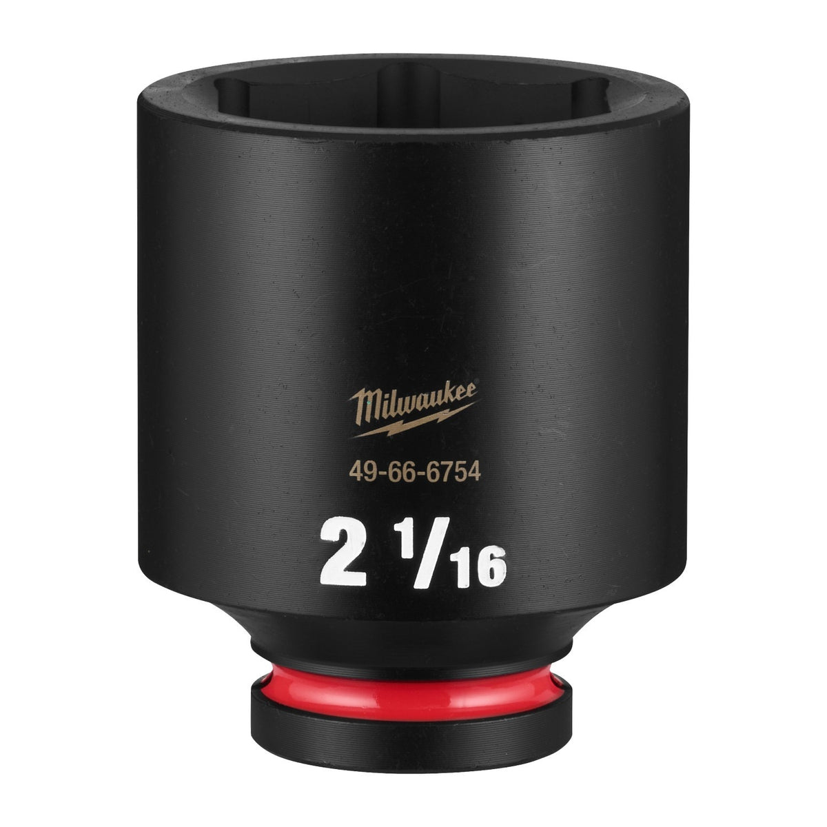 Milwaukee 49-66-6754 Shockwave 3/4" Drive 2-1/16" Deep 6 Point Impact Socket