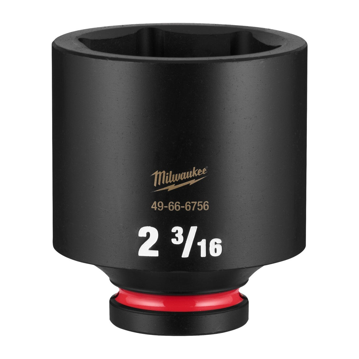 Milwaukee 49-66-6756 Shockwave 3/4" Drive 2-3/16" Deep 6 Point Impact Socket