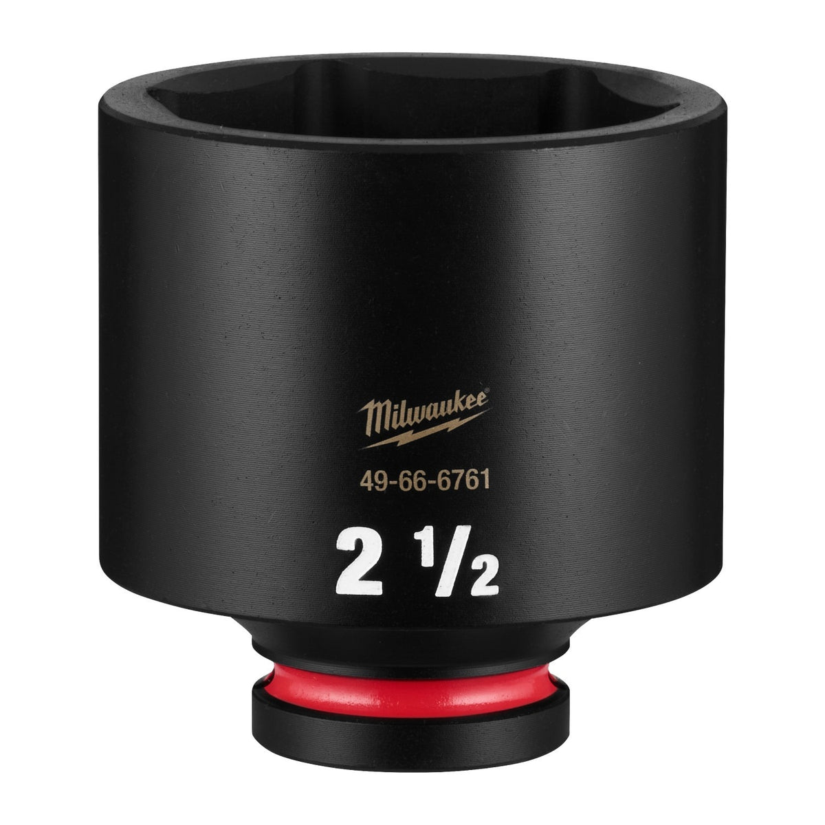 Milwaukee 49-66-6761 Shockwave 3/4" Drive 2-1/2" Deep 6-Point Impact Duty Socket
