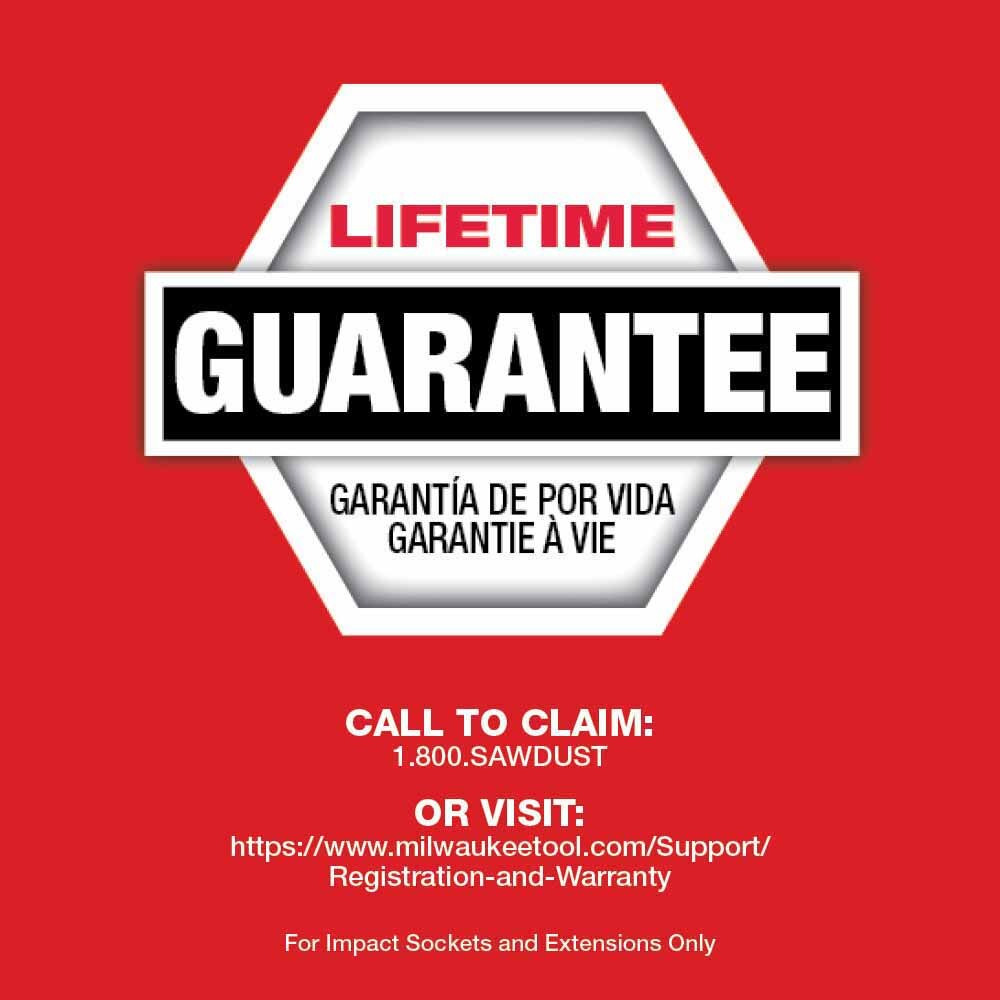 Milwaukee 49-66-6819 Shockwave Impact Duty Socket 1/2" Drive 27-Piece SAE Tray Set - 8