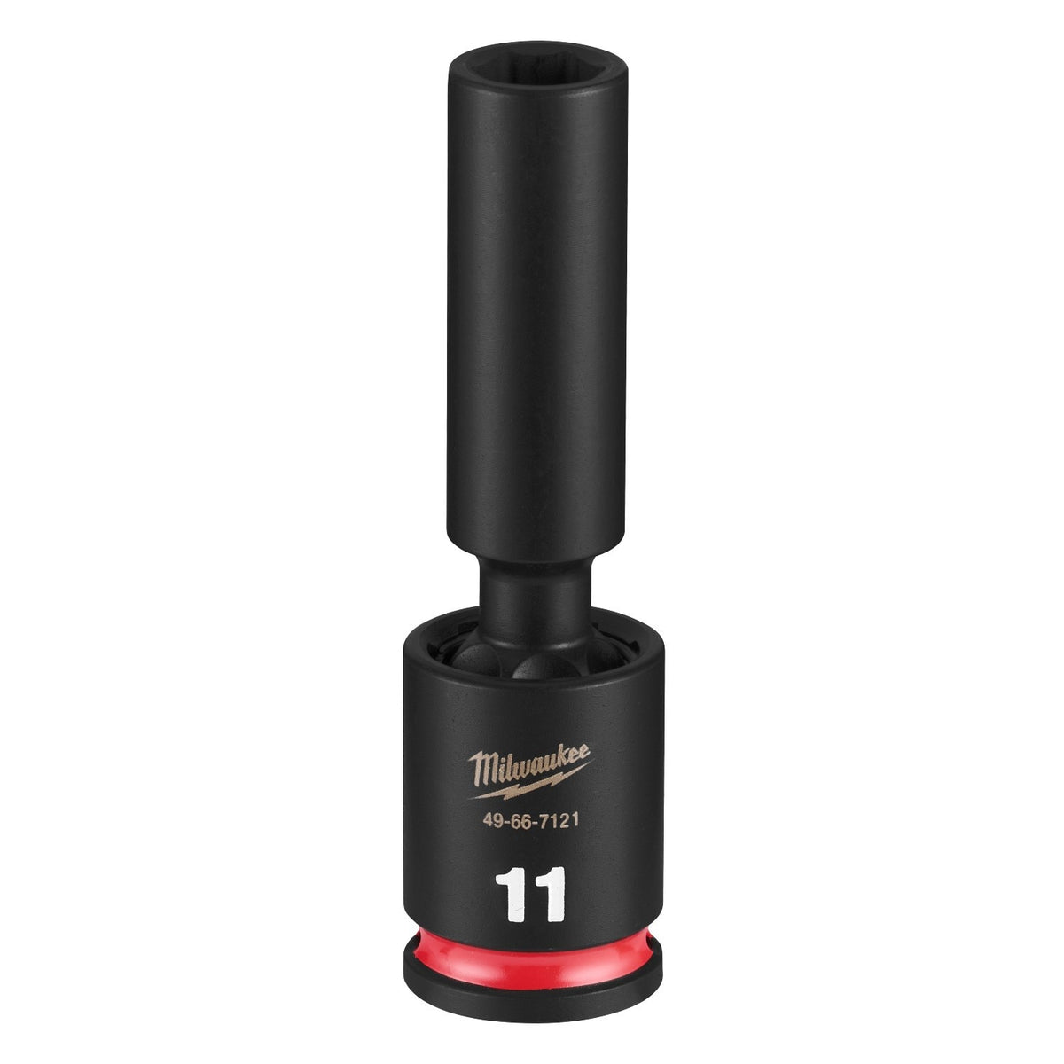 Milwaukee 49-66-7121 Shockwave Impact Duty 3/8" Drive 11 mm Deep Swivel Socket