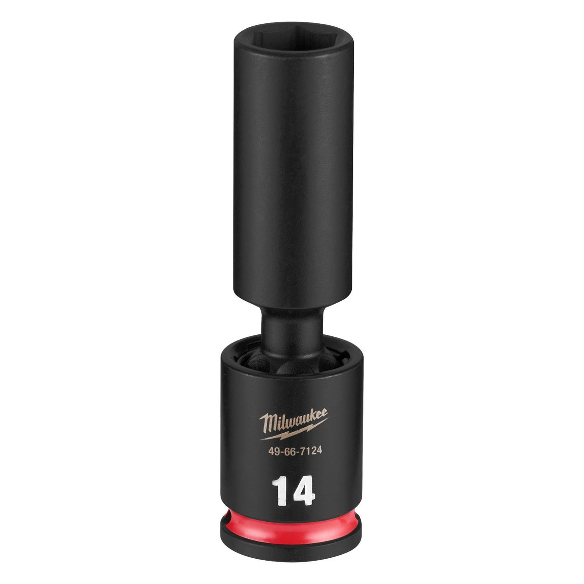 Milwaukee 49-66-7124 3/8" Drive 14 mm Deep Swivel Impact Socket