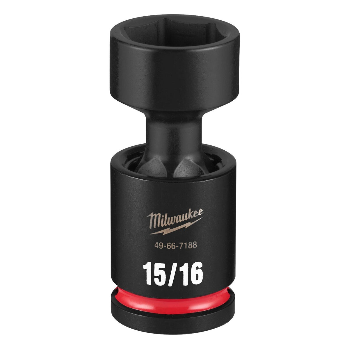 Milwaukee 49-66-7188 1/2" Drive 15/16" Standard Swivel Impact Socket