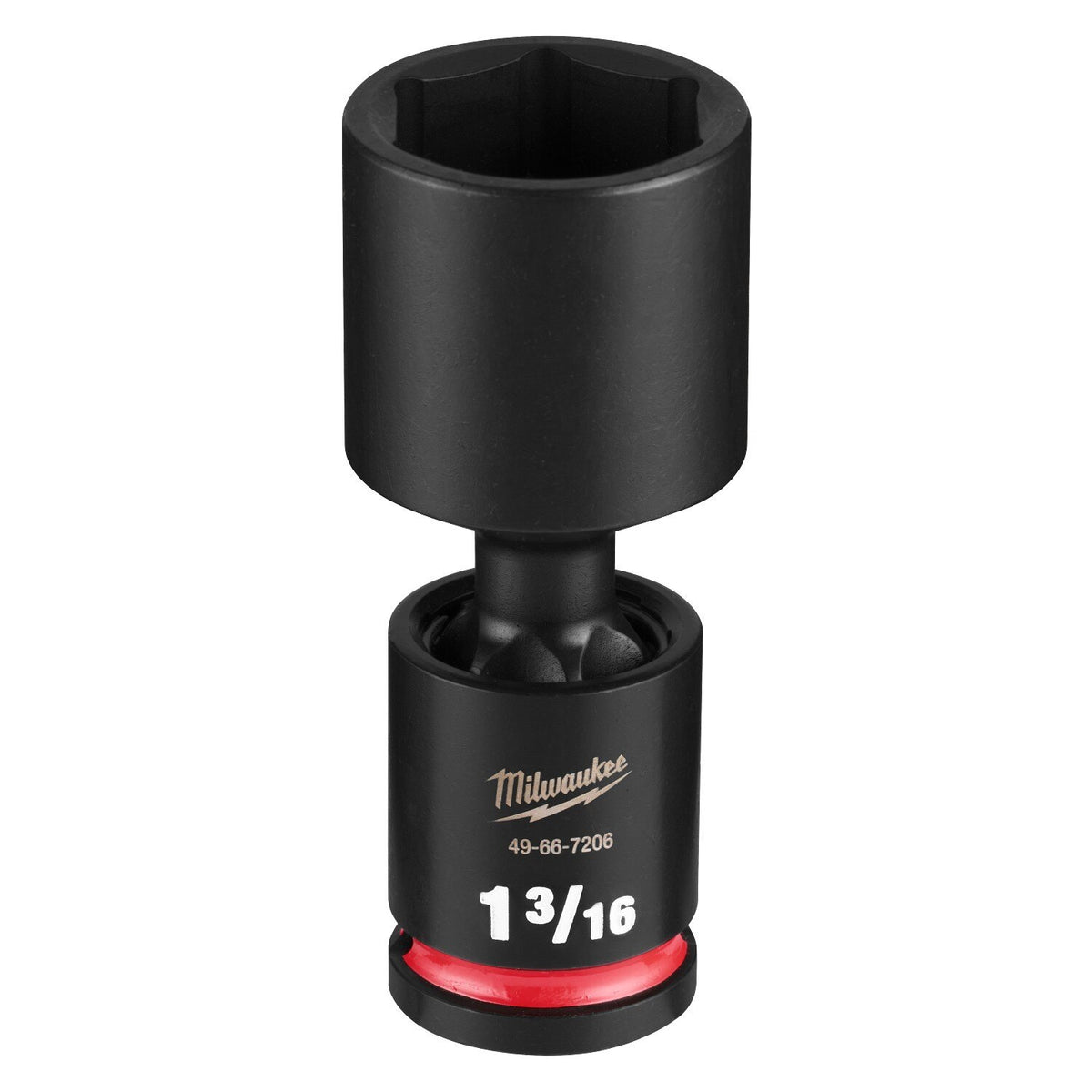 Milwaukee 49-66-7206 Shockwave 1/2" Drive 1-3/16" Deep Swivel Impact Socket