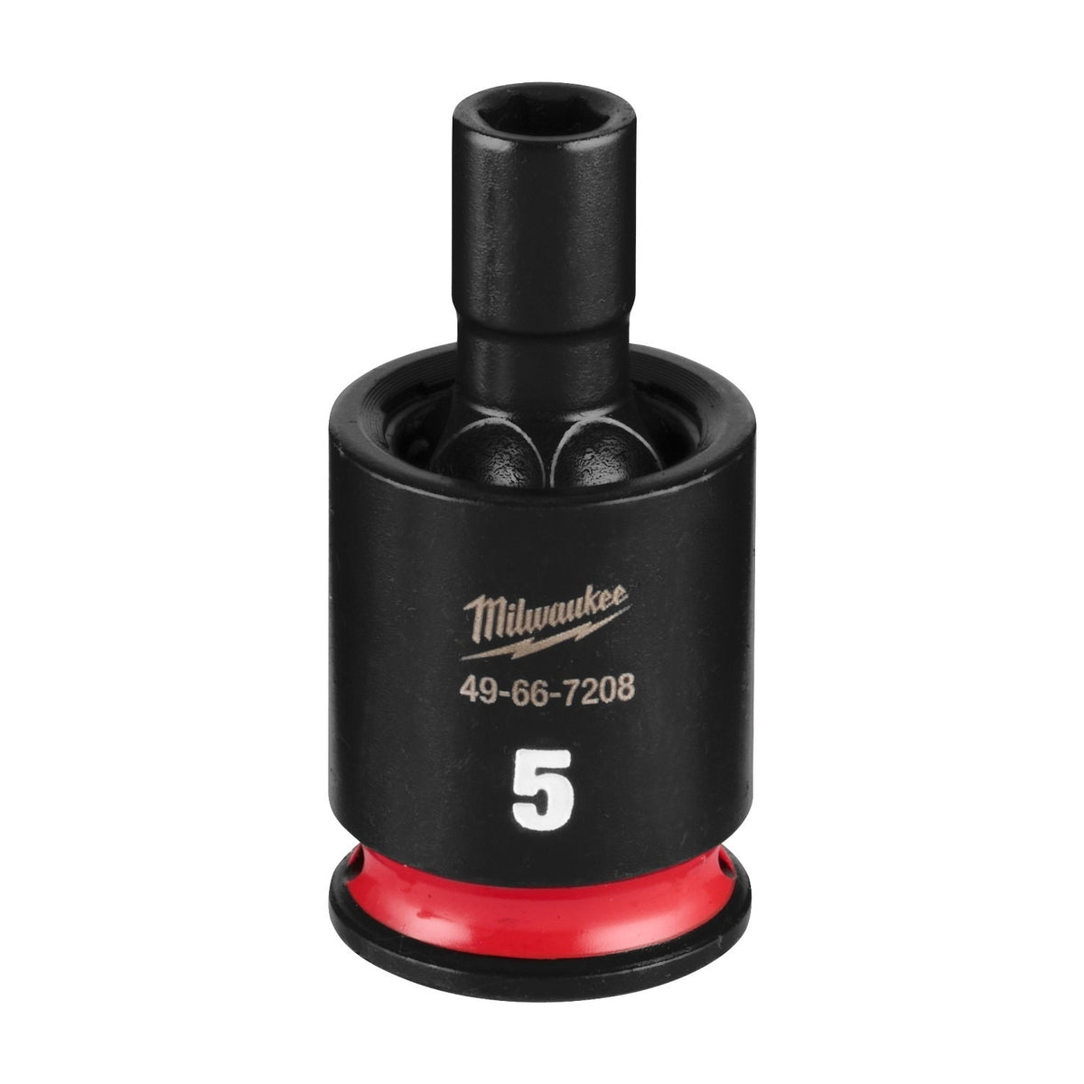 Milwaukee 49-66-7208 Shockwave Impact Duty 1/4" Drive 5 mm Standard Swivel Socket