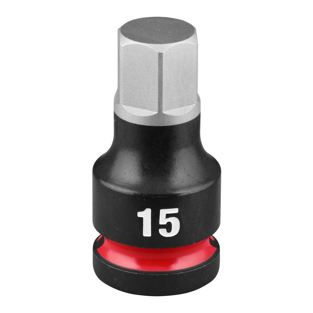 Milwaukee 49-66-7303 Shockwave Half Inch Drive 2" Hex 15 mm Impact Duty Bit Socket