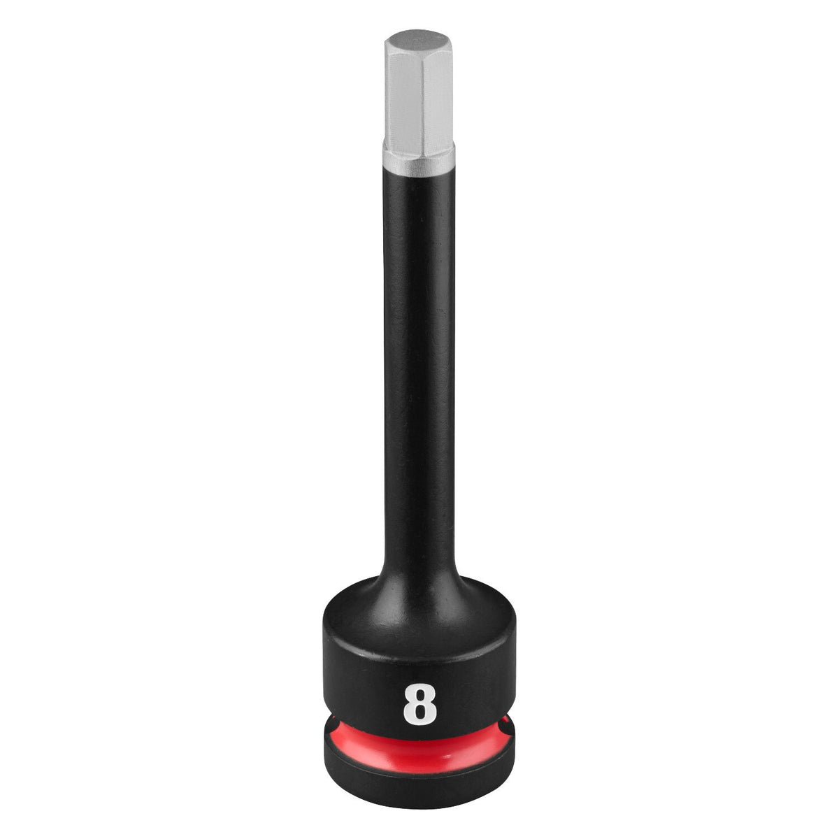 Milwaukee 49-66-7319 Shockwave 1/2" Drive 4" Hex 8 mm Bit Socket
