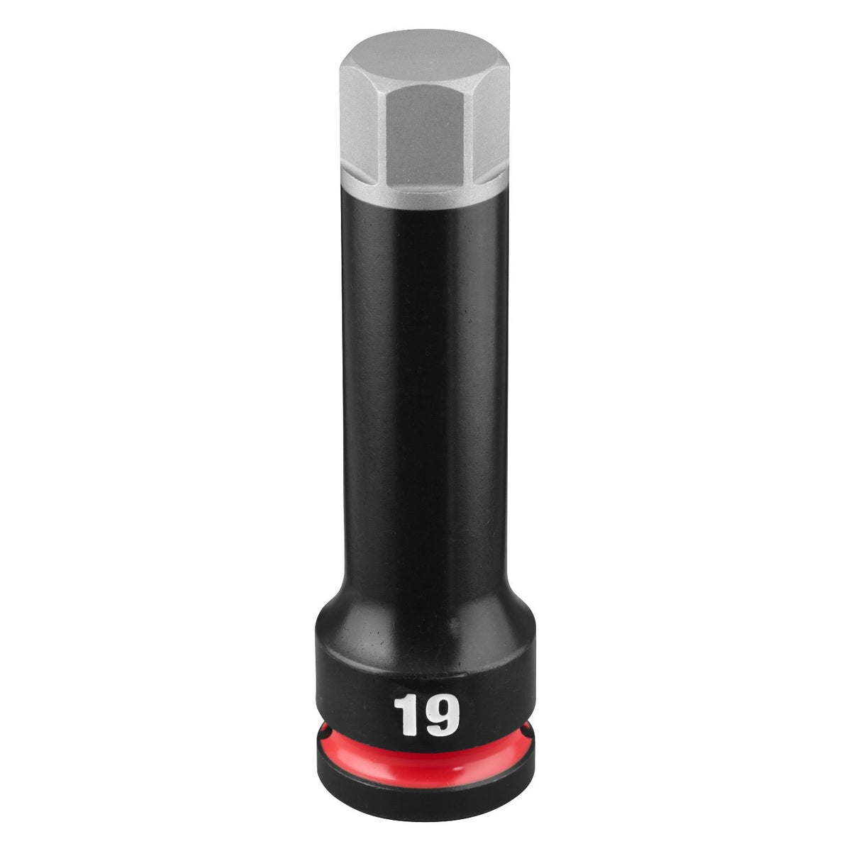 Milwaukee 49-66-7327 Shockwave Impact Duty 1/2" Drive 4" Hex 19mm Bit Socket