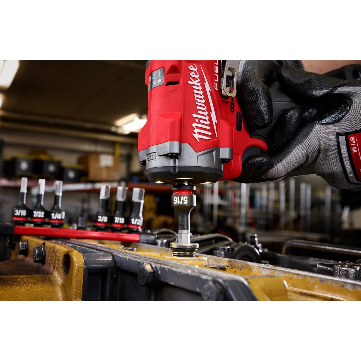 Milwaukee 49-66-7336 Shockwave 1/2" Drive 4" Hex 11/16" Impact Duty Bit Socket - 6