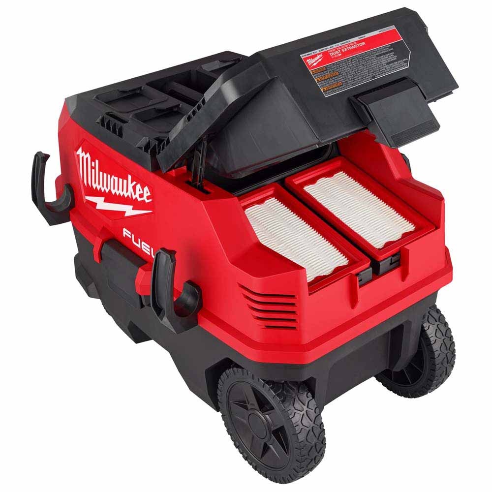 Milwaukee 49-90-1968 HEPA Filter 2-Pack for M18 FUEL 9 Gallon Dual Battery Dust Extractor - 3