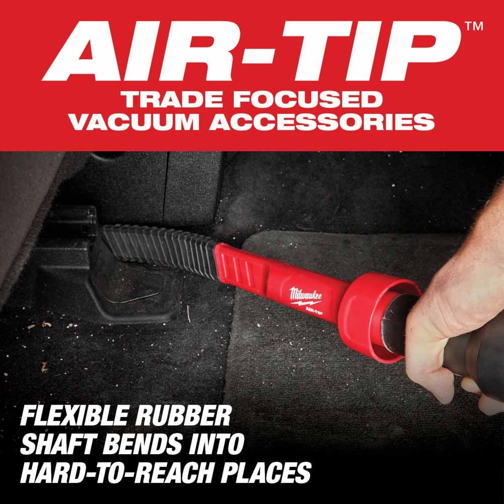 Milwaukee 49-90-2030Y AIR TIP Flexible Long Reach Crevice Tool Vacuum Accessory 16" Length - 7