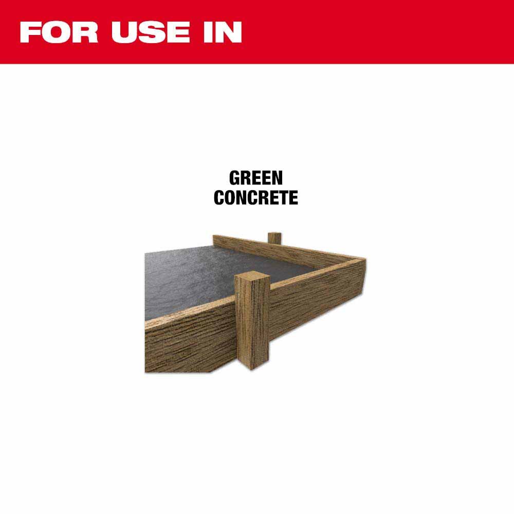 Milwaukee 49-93-7265 Yellow 6” x .100” Diamond Blade for Green Concrete - 5
