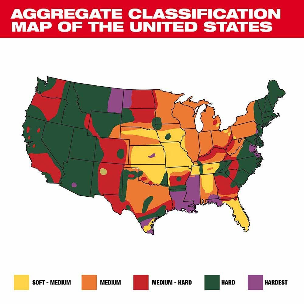 Milwaukee 49-93-7265 Yellow 6” x .100” Diamond Blade for Green Concrete - 7