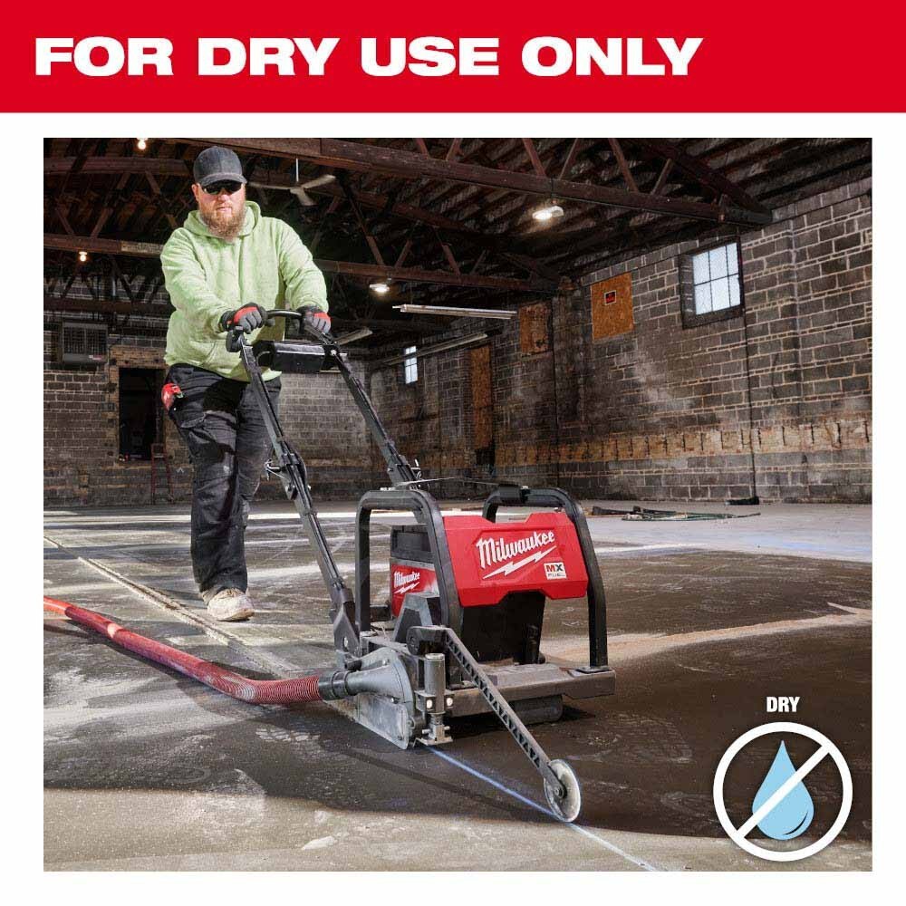 Milwaukee 49-93-7265 Yellow 6” x .100” Diamond Blade for Green Concrete - 8