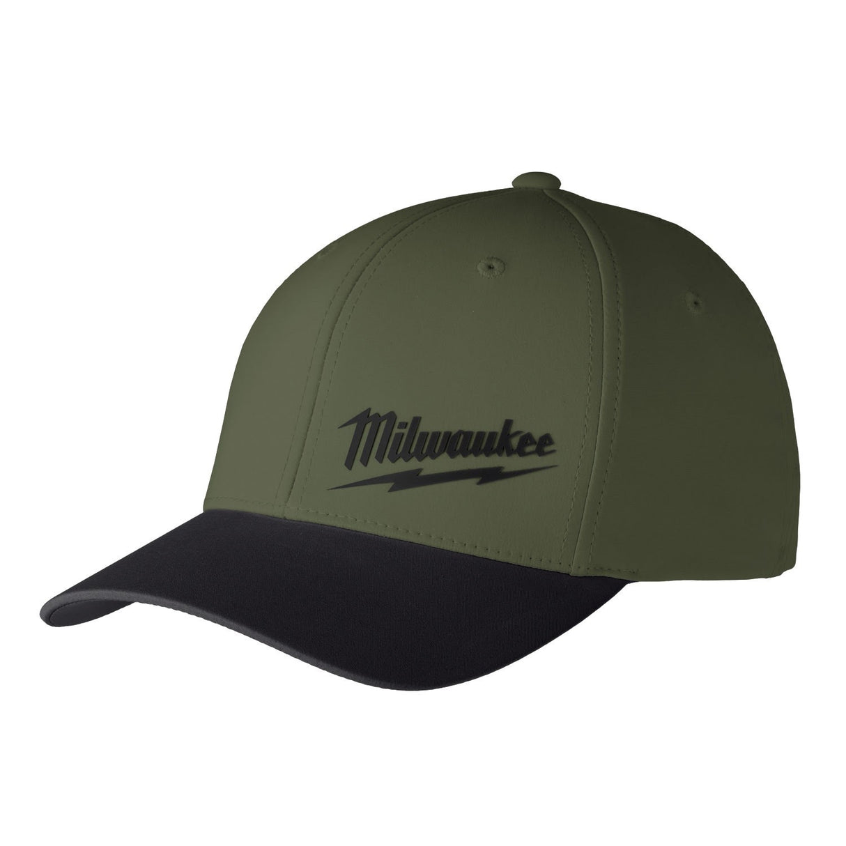 Milwaukee 507E-LXL WORKSKIN Performance Fitted Hat Moisture Wicking UPF 50 Green LXL (1 Hat)