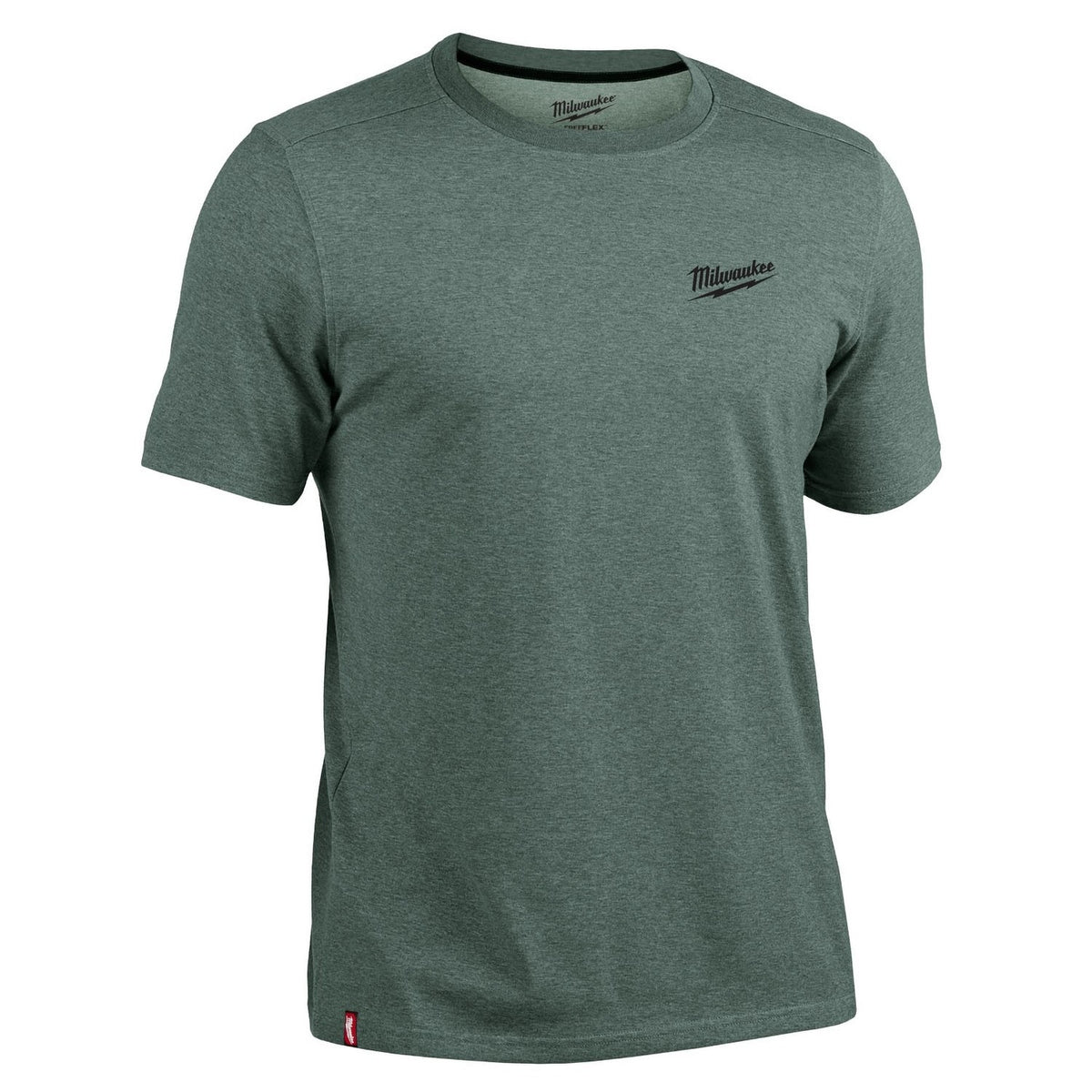 Milwaukee 603E-L FREEFLEX Hybrid Work Tee Short Sleeve Dark Green L