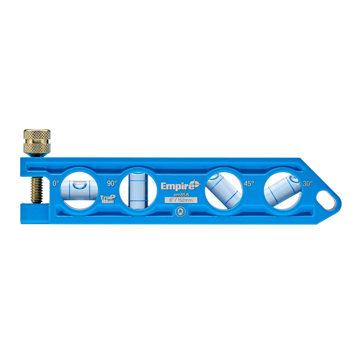 Empire Level EM85.6 6" TRUE BLUE Die Cast Torpedo Level - 2